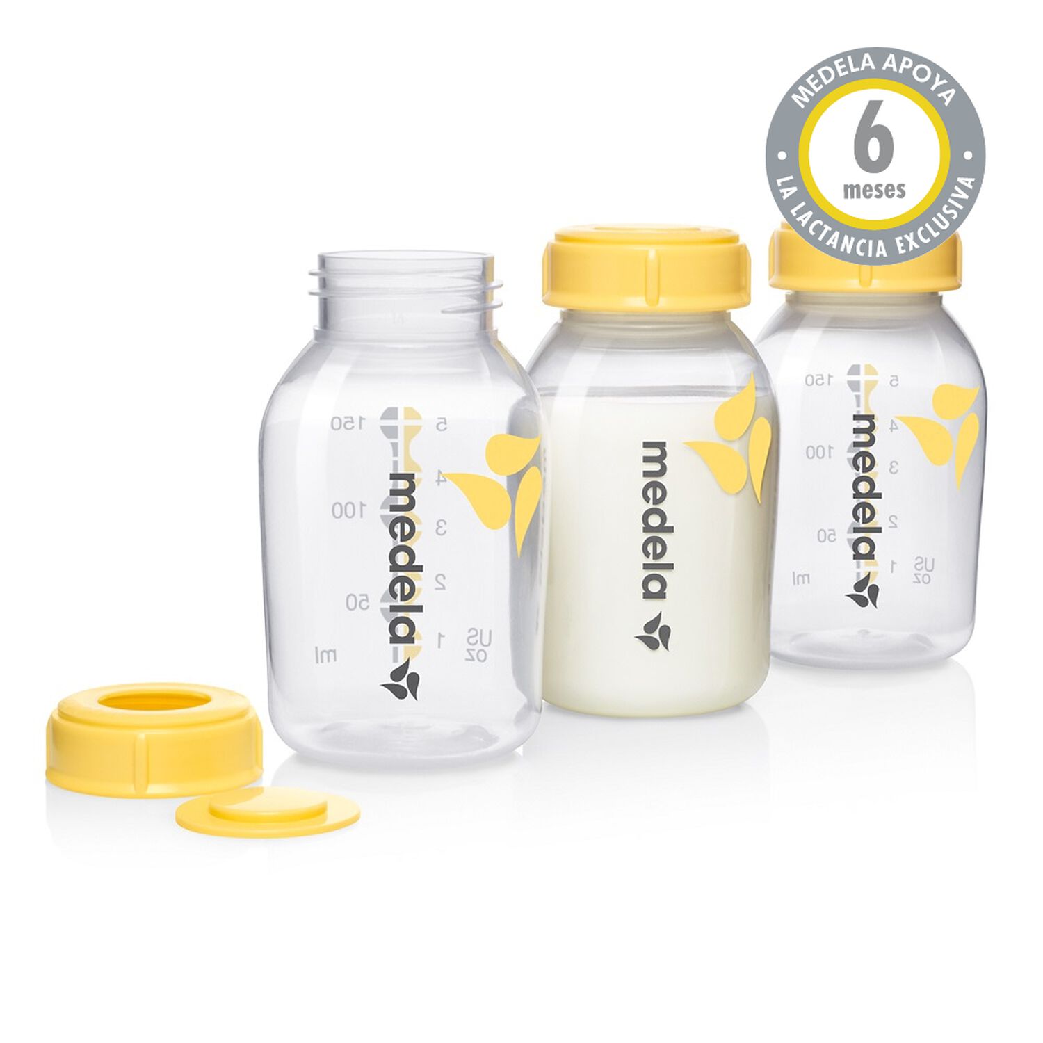 Set Almacenamiento Para Leche Materna Medela (3x 150ml) image number 1.0