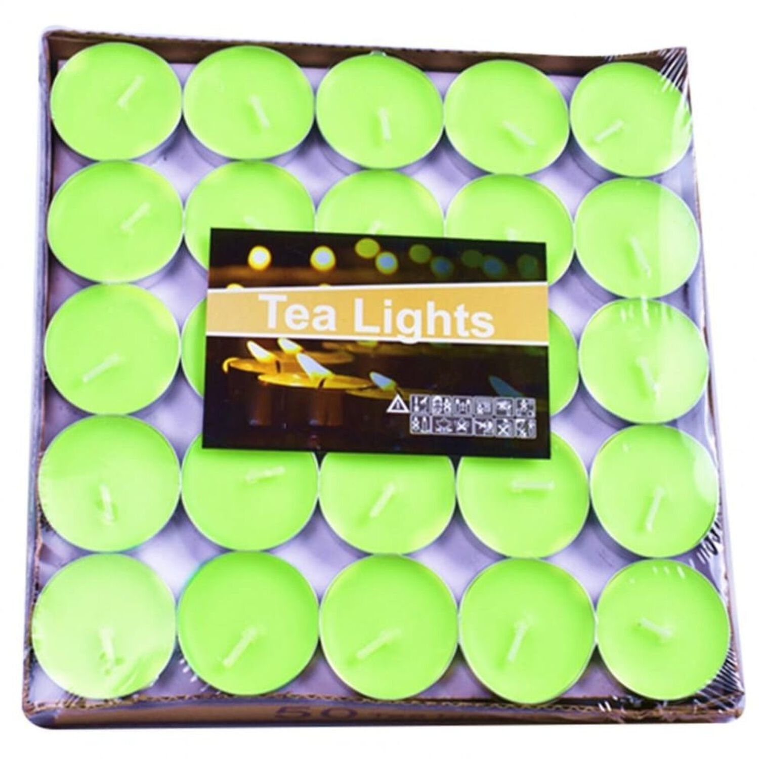 Pack 50 Velas Verdes image number 0.0