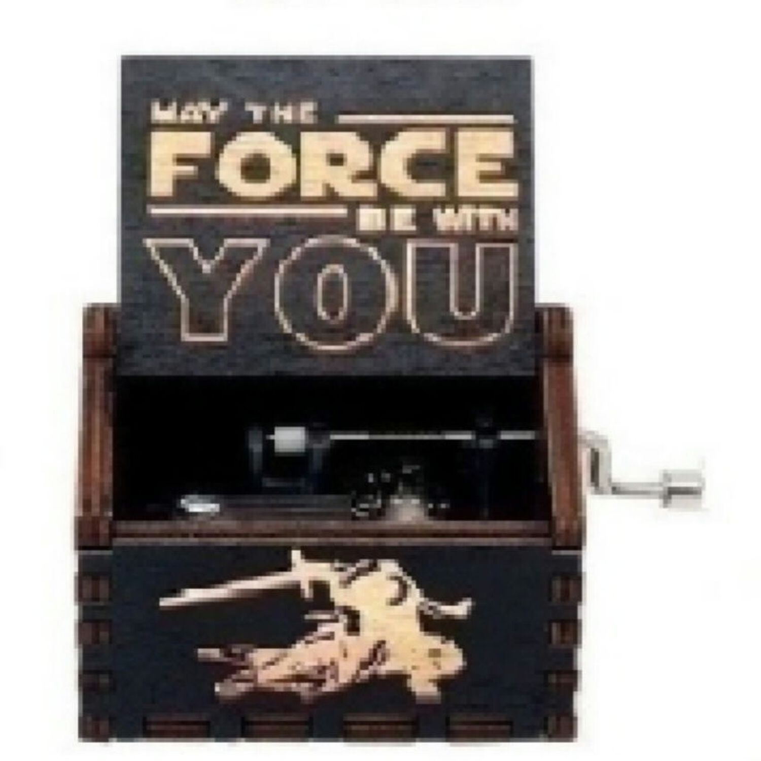 Caja Musical Star Wars Negra image number 1.0