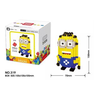Juguete Figura Armable Minions Bloques