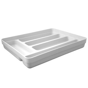Organizador De Cubiertos Logic Blanco
