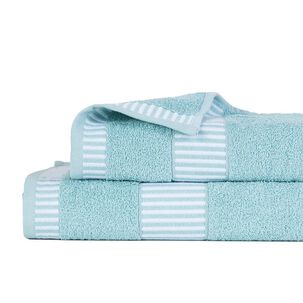 Set 2 Piezas Egyptia 460 Grs 45x90/70x140 Turquesa