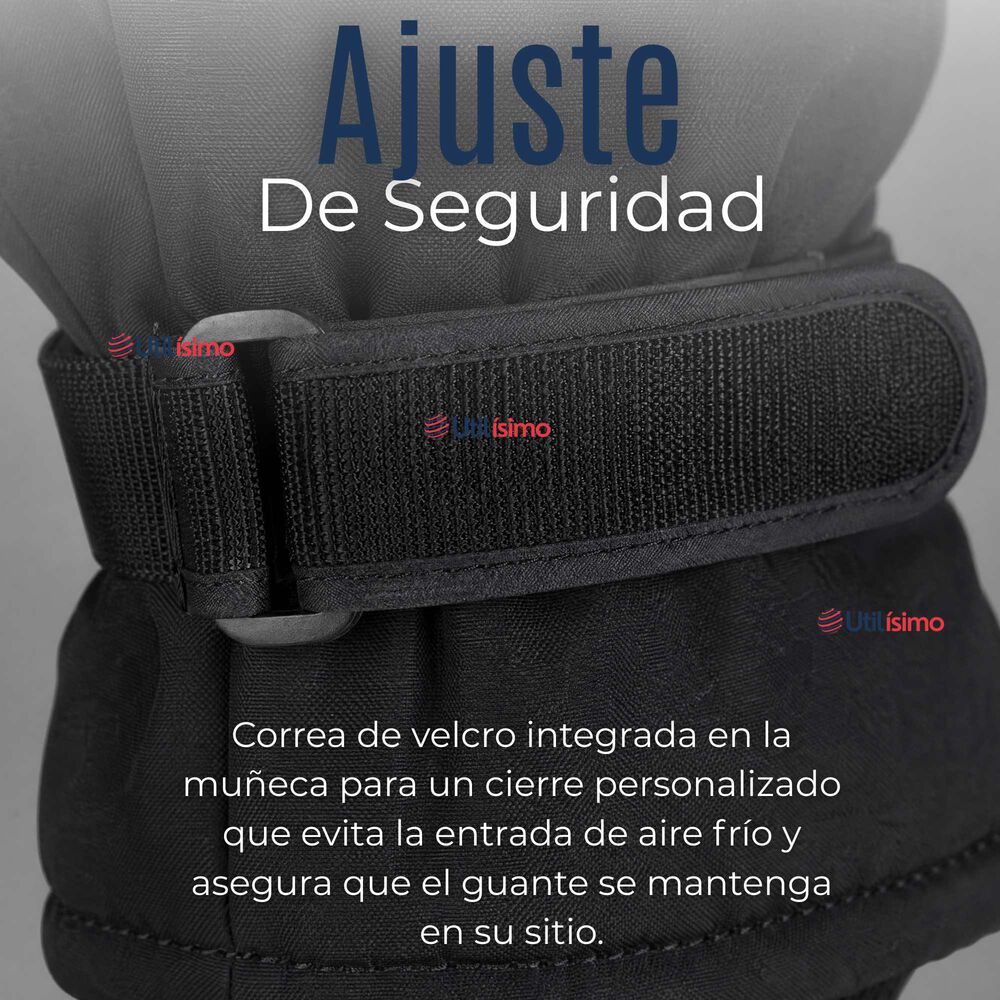 Guantes Para Moto Impermeables Surtidos Touchscreen Antideslizantes T&eacute;rmicos image number 8.0