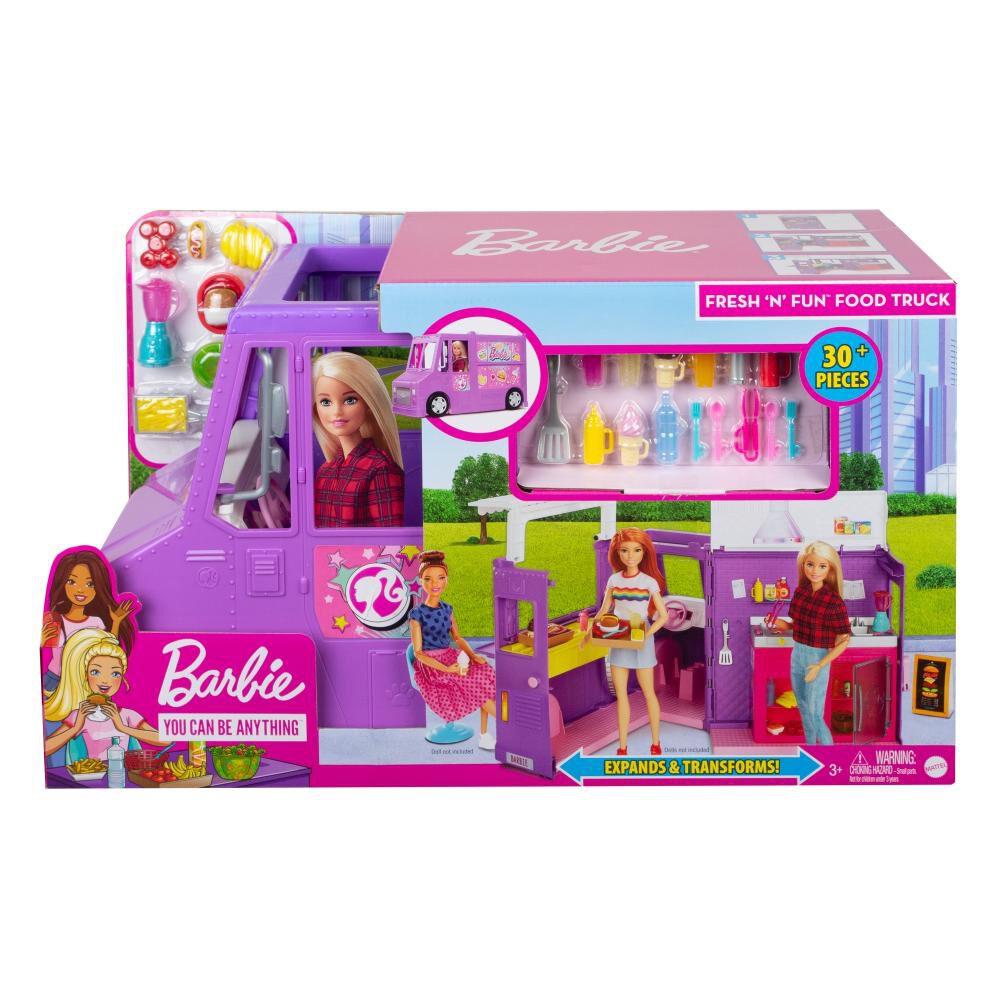 Muñeca Barbie Food Truck image number 4.0