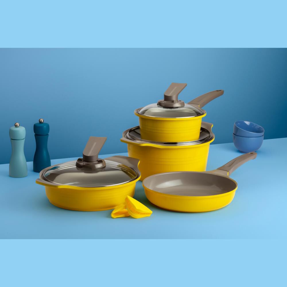 Bater&iacute;a De Cocina Roichen Natural / 7 Piezas image number 1.0