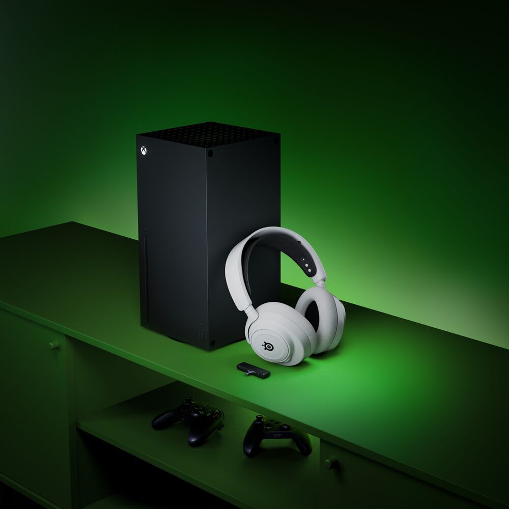 Aud&iacute;fonos Gamer Steelseries Nova 7 Xbox Inal&aacute;mbrico Blancos image number 4.0
