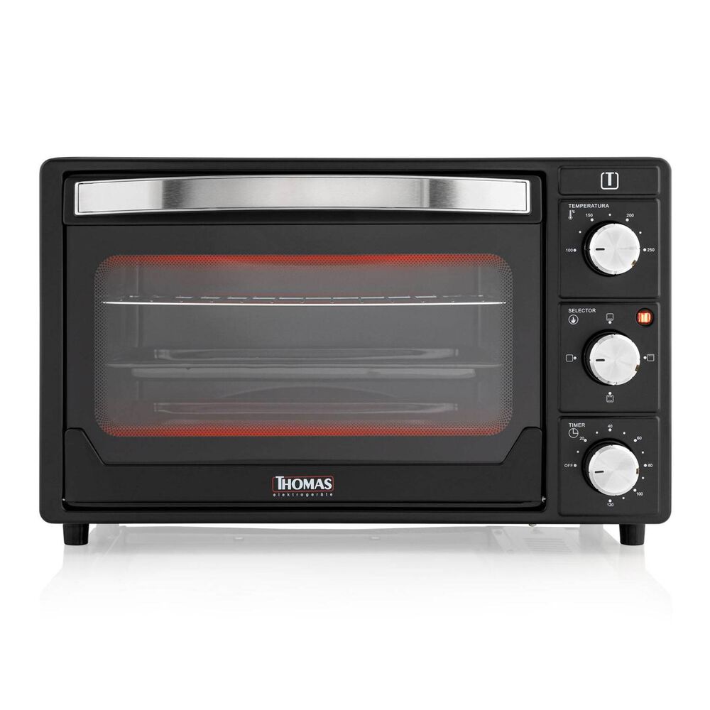 Horno Electrico 25l 1500w 250c Negro Grill Th-25n01 image number 0.0