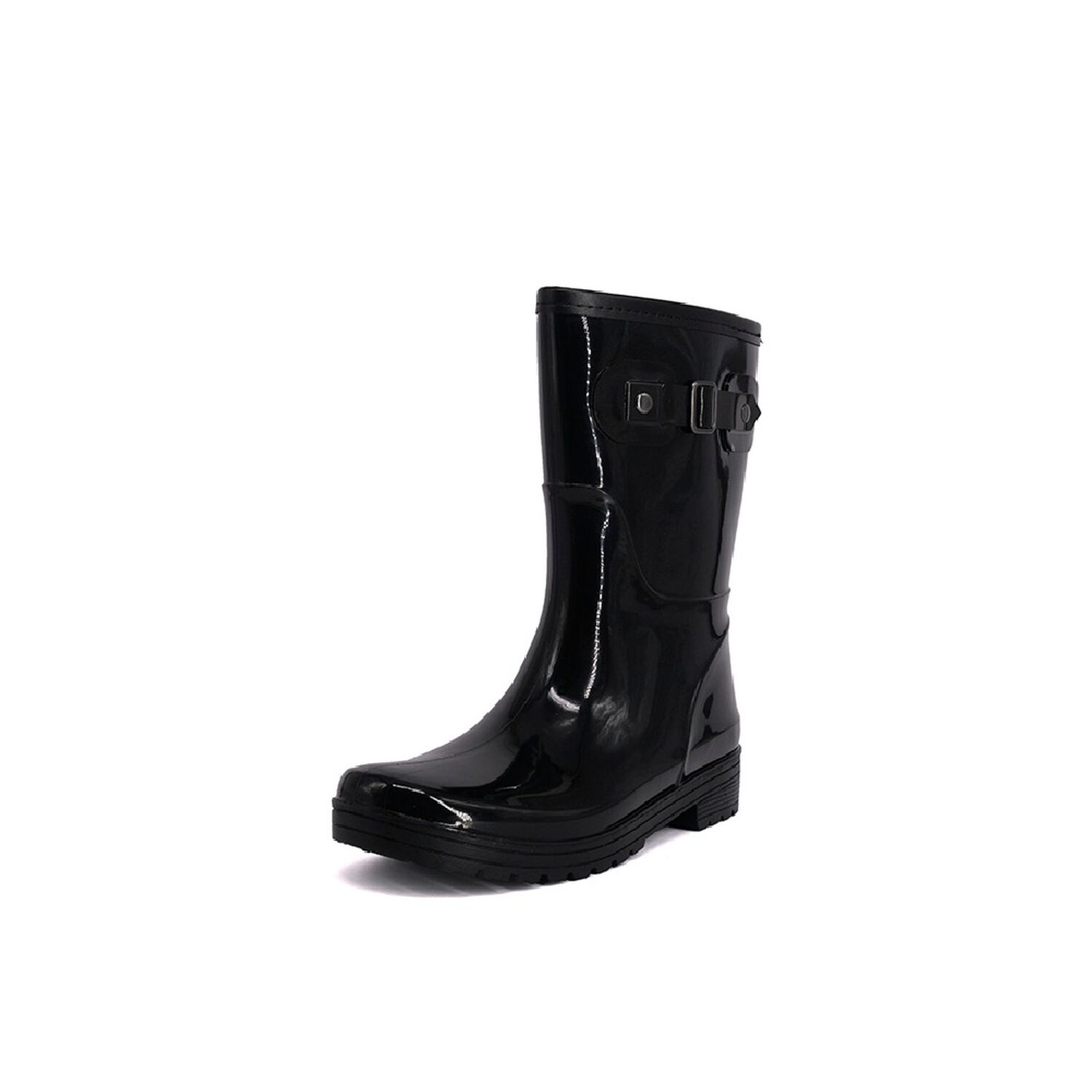 Bota De Agua Con Polar Cressida Negro Alquimia image number 0.0
