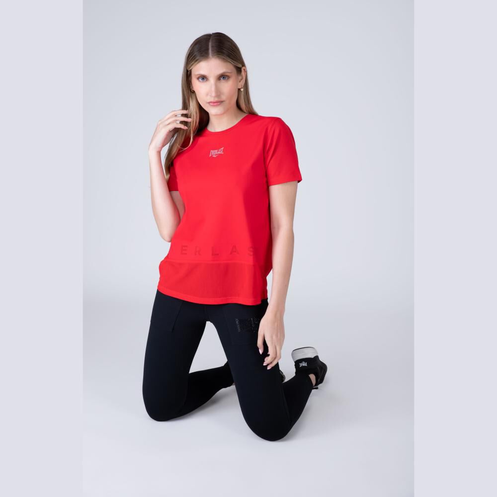 Polera Deportiva M/c Mujer Everlast Cosmos Two image number 4.0