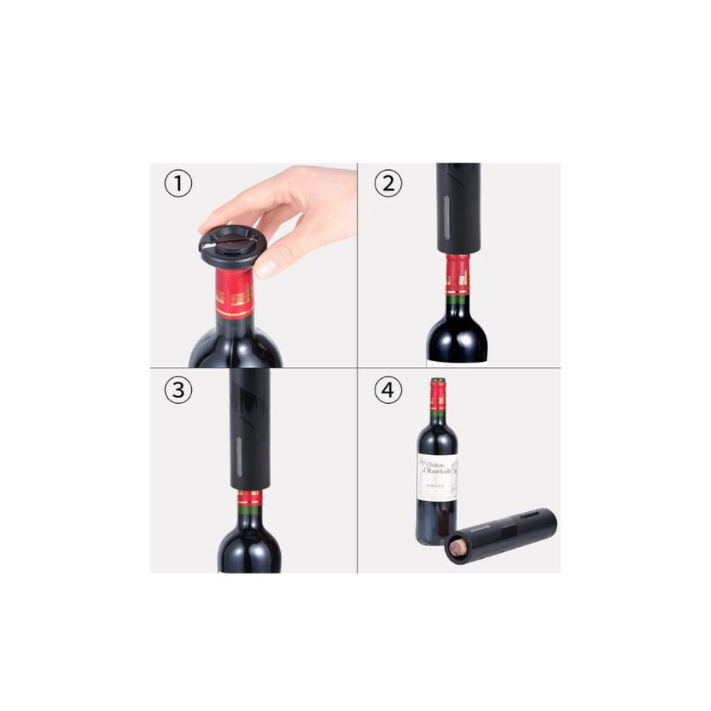 Abridor Sacacorchos Autom&aacute;tico Para Botellas De Vino Cortaddor image number 3.0