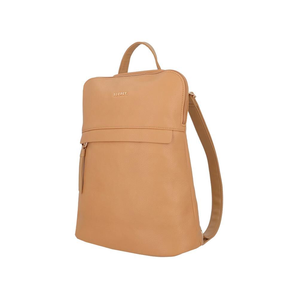 Mochila Notebook Secret Albury Ss25 Beige Xl image number 1.0