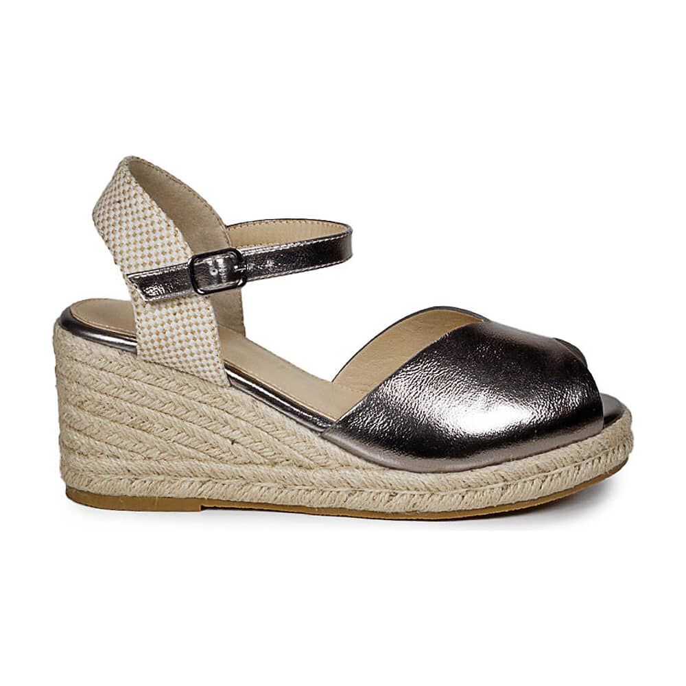 Sandalia Benedicta Plateado image number 1.0