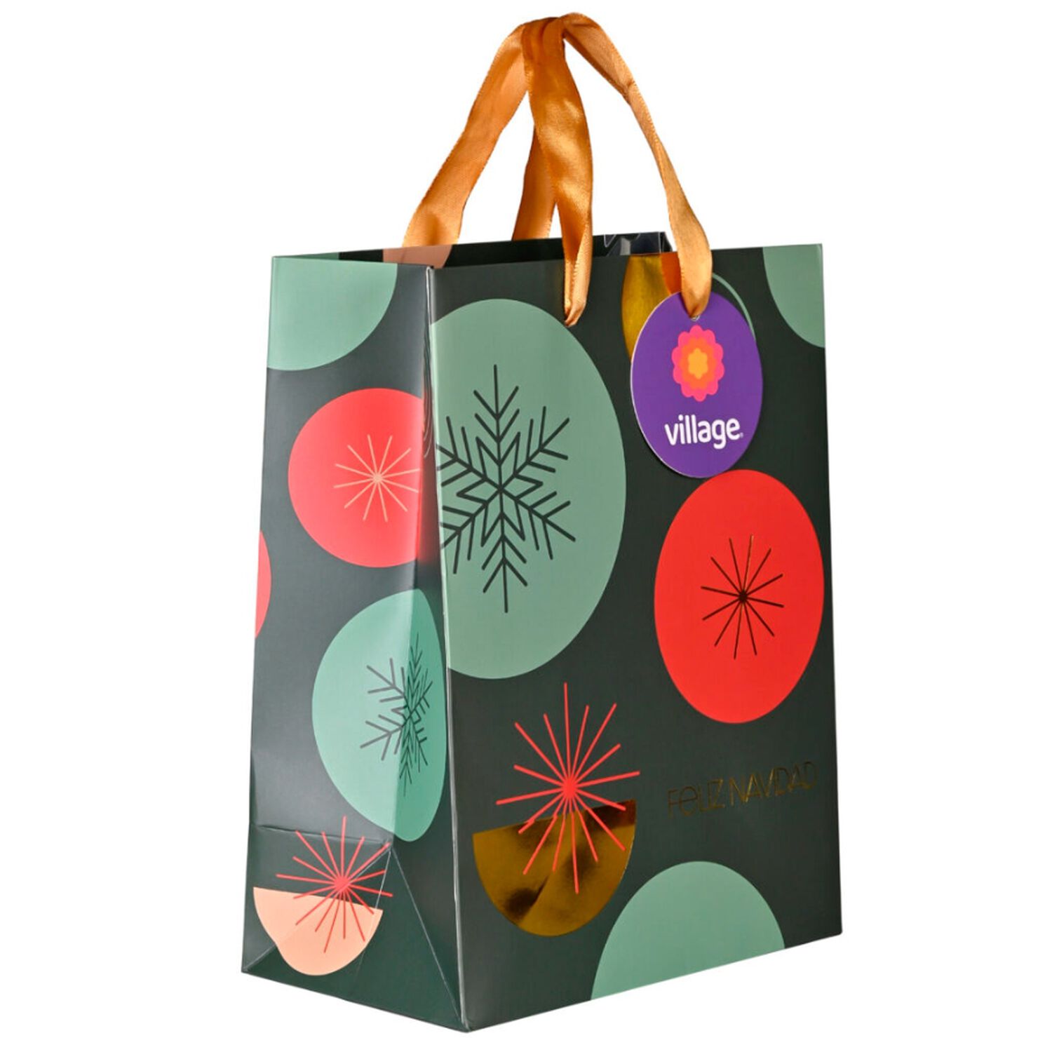 Bolsa De Regalo Navidad M Village image number 3.0
