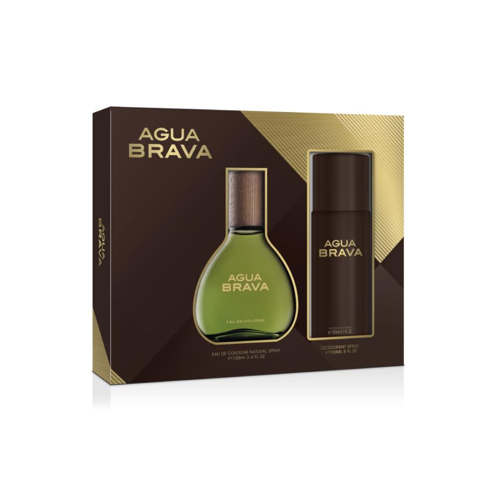 Set De Perfumería Agua Brava Agua Brava / 100 Ml / Eau De Cologne + Desodorante 150ml image number 0.0