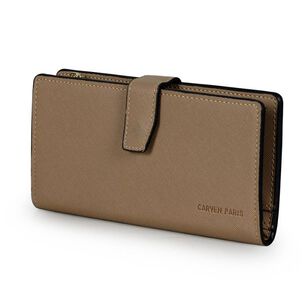 Billetera Mujer Vesta Taupe Carven