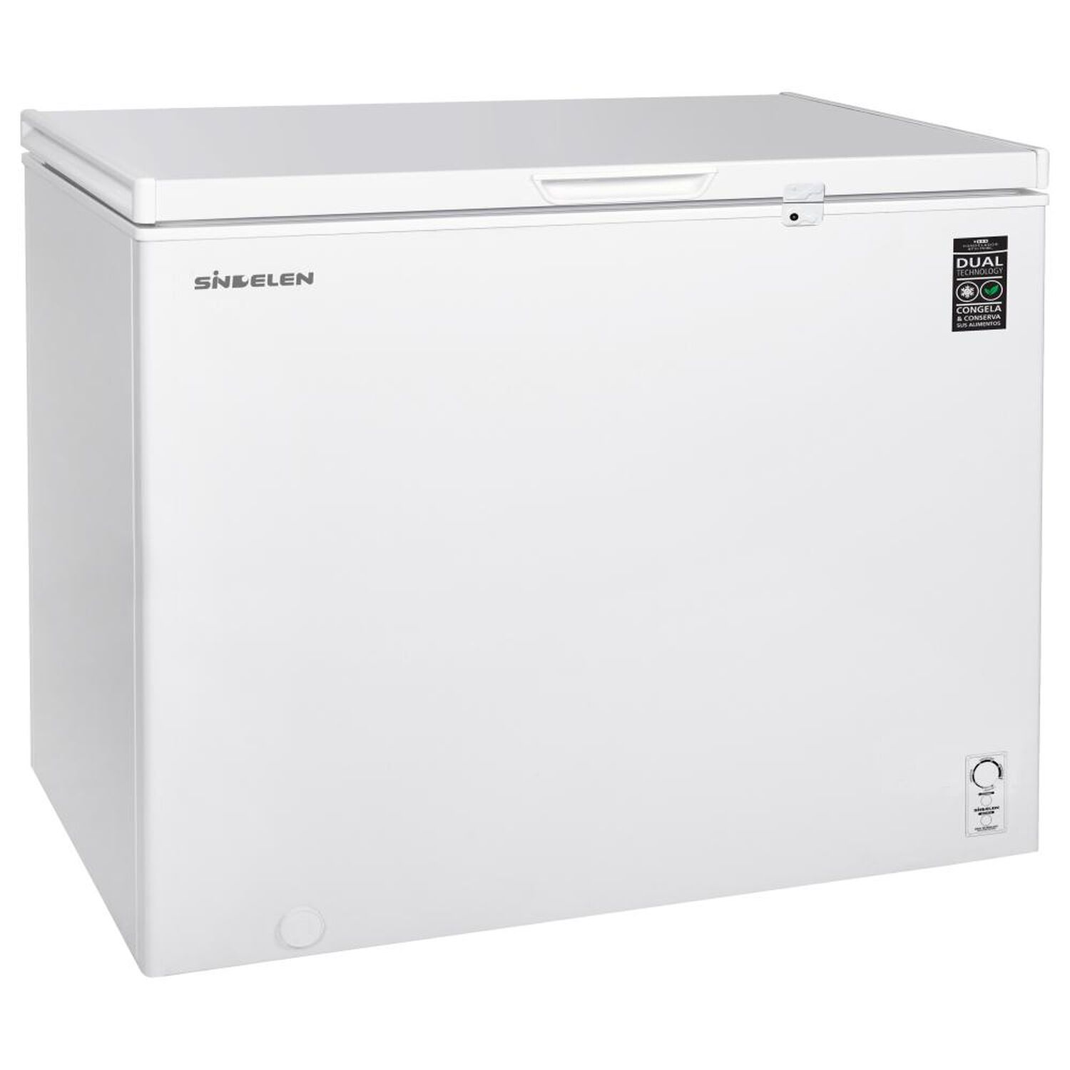 Freezer Horizontal Sindelen SFH-302BL / Fr&iacute;o Directo / 300 Litros / A+ image number 2.0