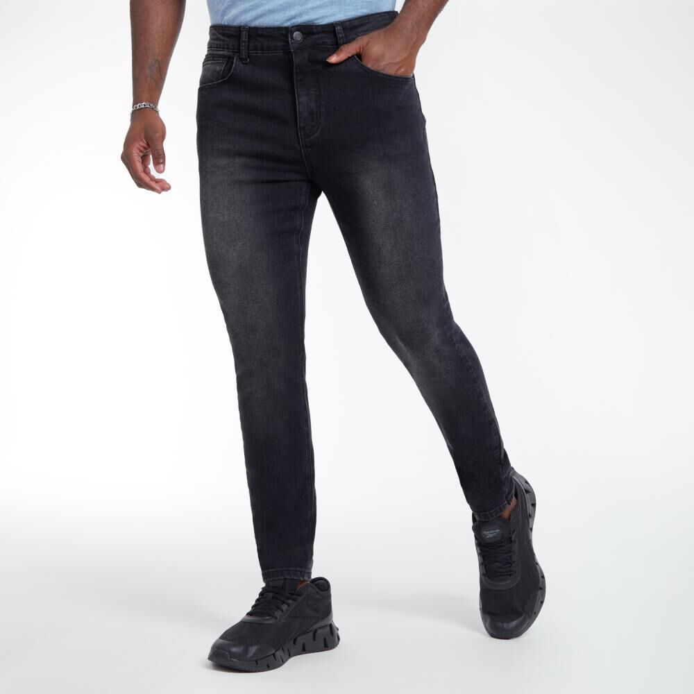 Jeans Tiro Medio Super Skinny Hombre Rolly Go image number 2.0