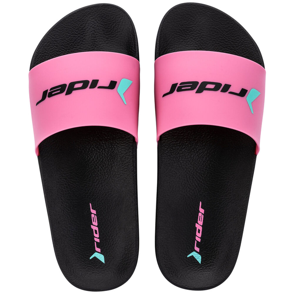Sandalia Mujer Negro/rosa Full Basic Rider image number 0.0