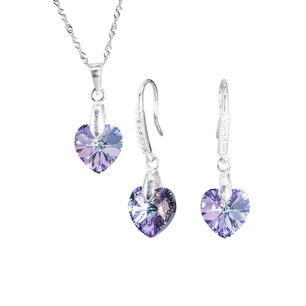 Conjunto Romance Cristales Genuinos Vitral Light