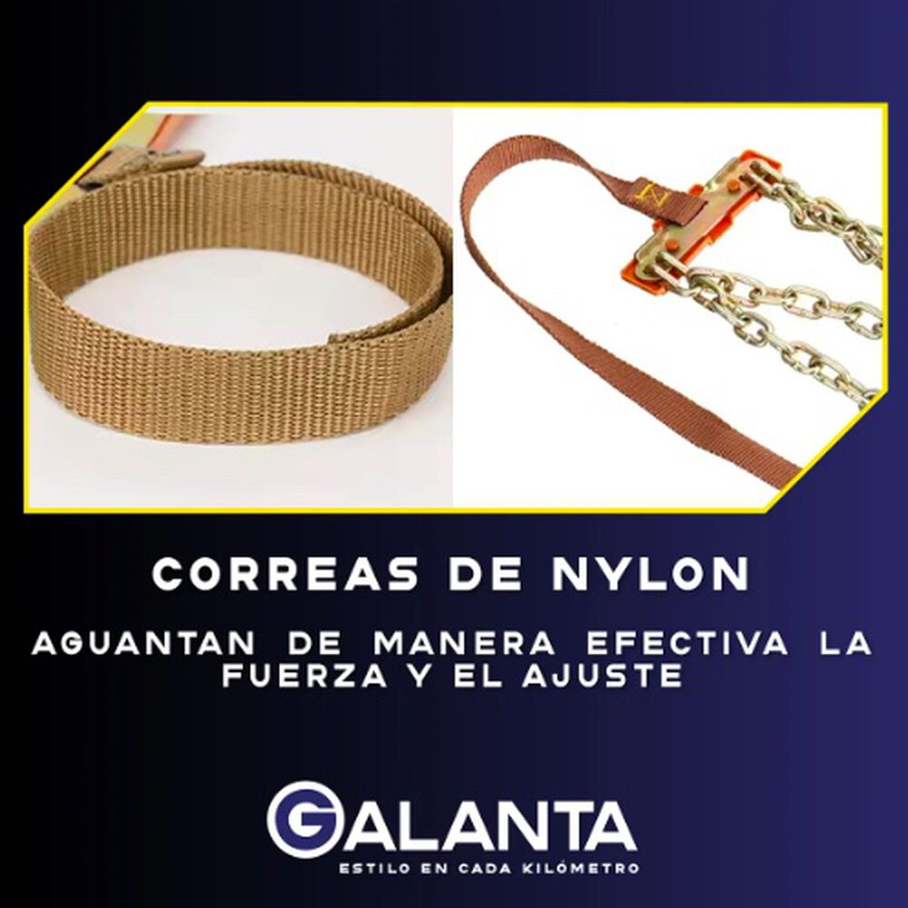 Cadenas Para Nieve Auto Camioneta Galanta Set X6 165-275mm image number 3.0