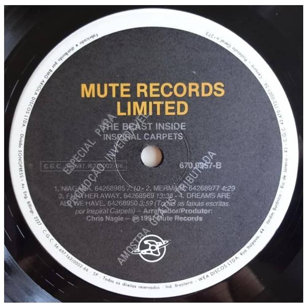 Inspiral Carpets - The Beast Inside | Vinilo Usado image number 2.0