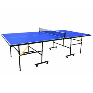 Mesa De Ping Pong Plegable Avanzada Azul