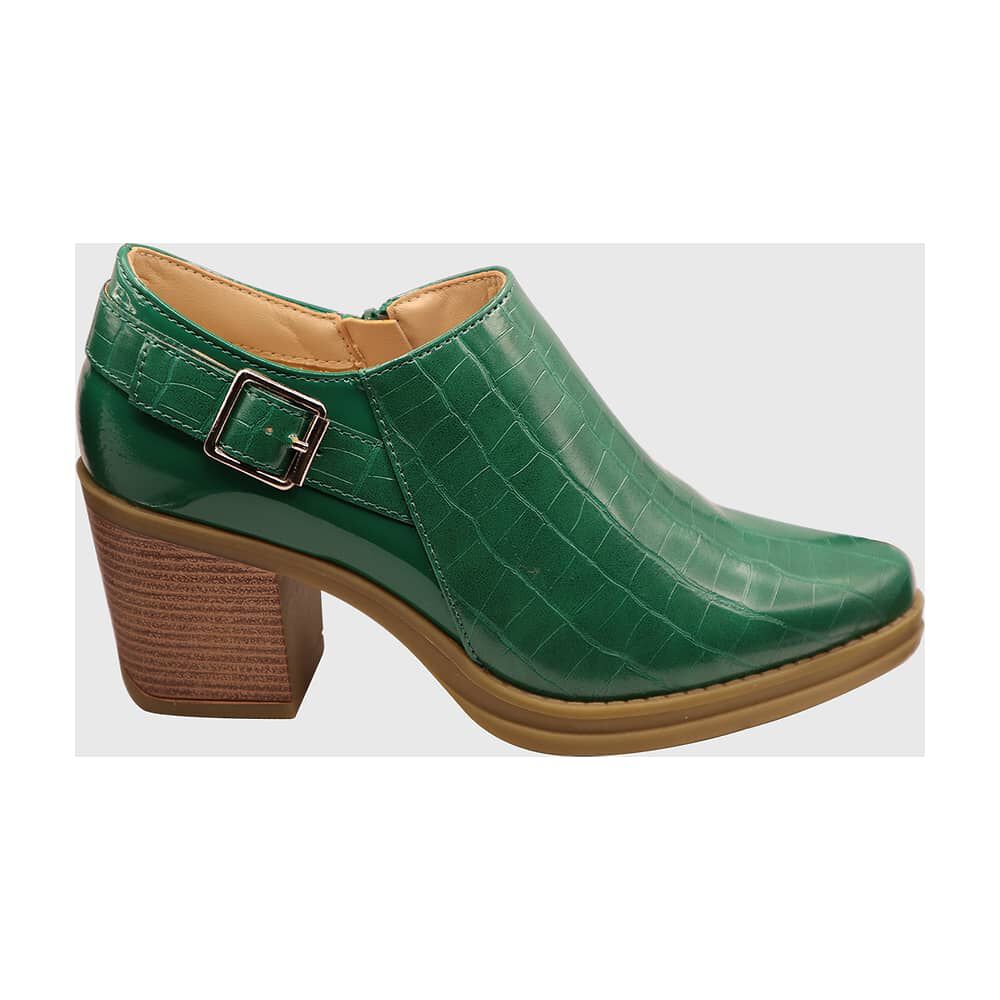 Botin Hebilla Verde image number 4.0