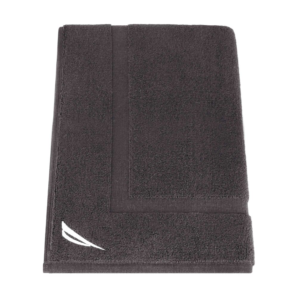 Toalla De Piso Signature Nautica Home 100% Algod&oacute;n 45x76cm Gris Oscuro image number 2.0