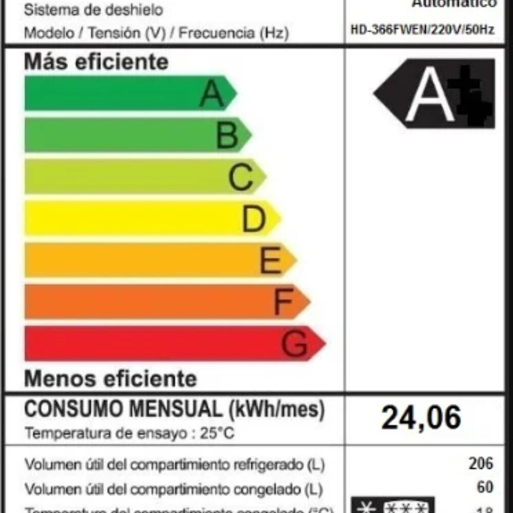 Refrigerador Kubli Neu No Frost 2.0 266l image number 7.0