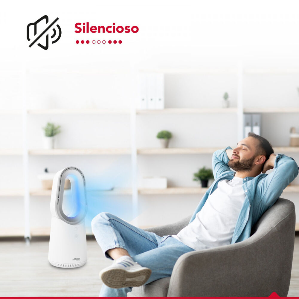 Ventilador Mesa Sin Aspas Usb Thor Bladeless Ledfan image number 4.0