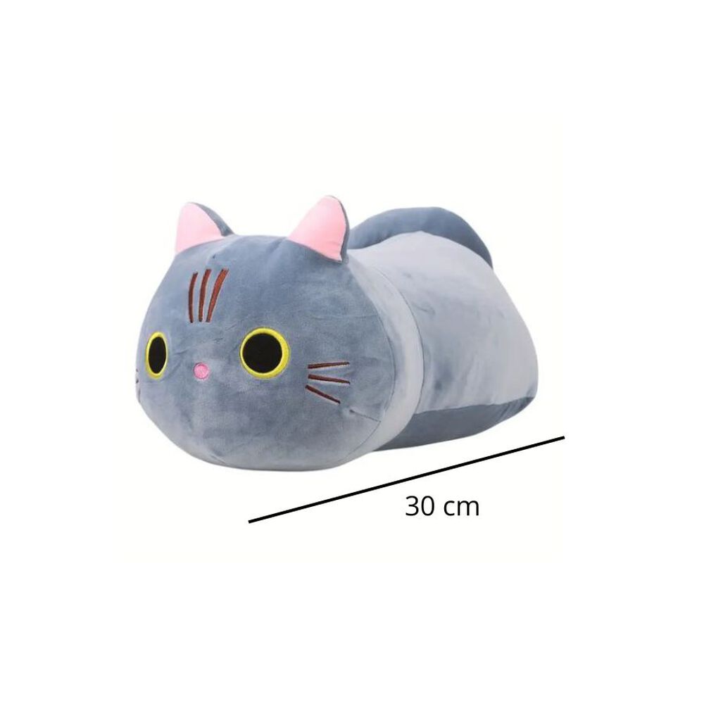 Almohada De Peluche Gato Kawaii 30cm image number 1.0