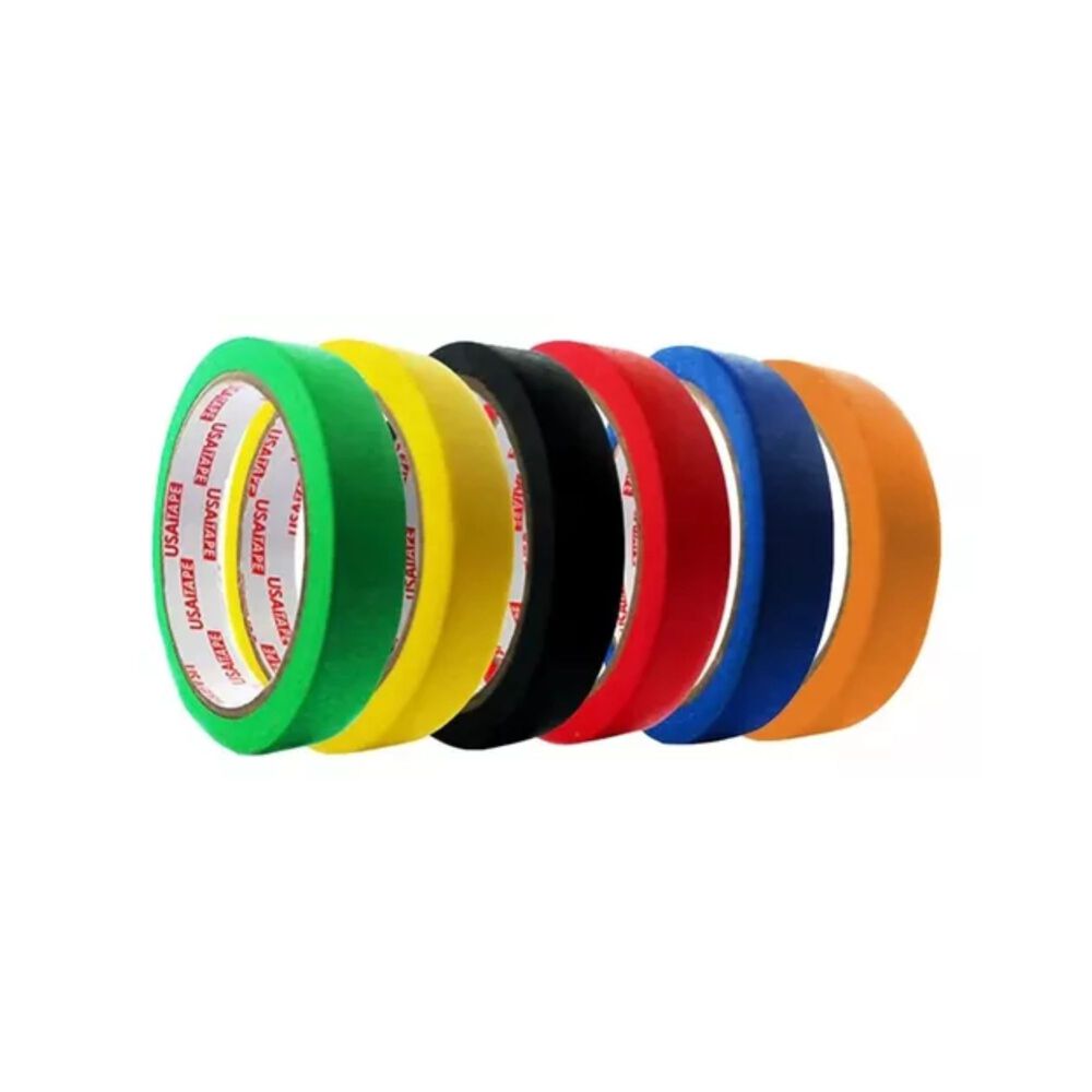 Cinta Enmascarar Masking Tape Color 18mmx20m 6 Colores image number 2.0