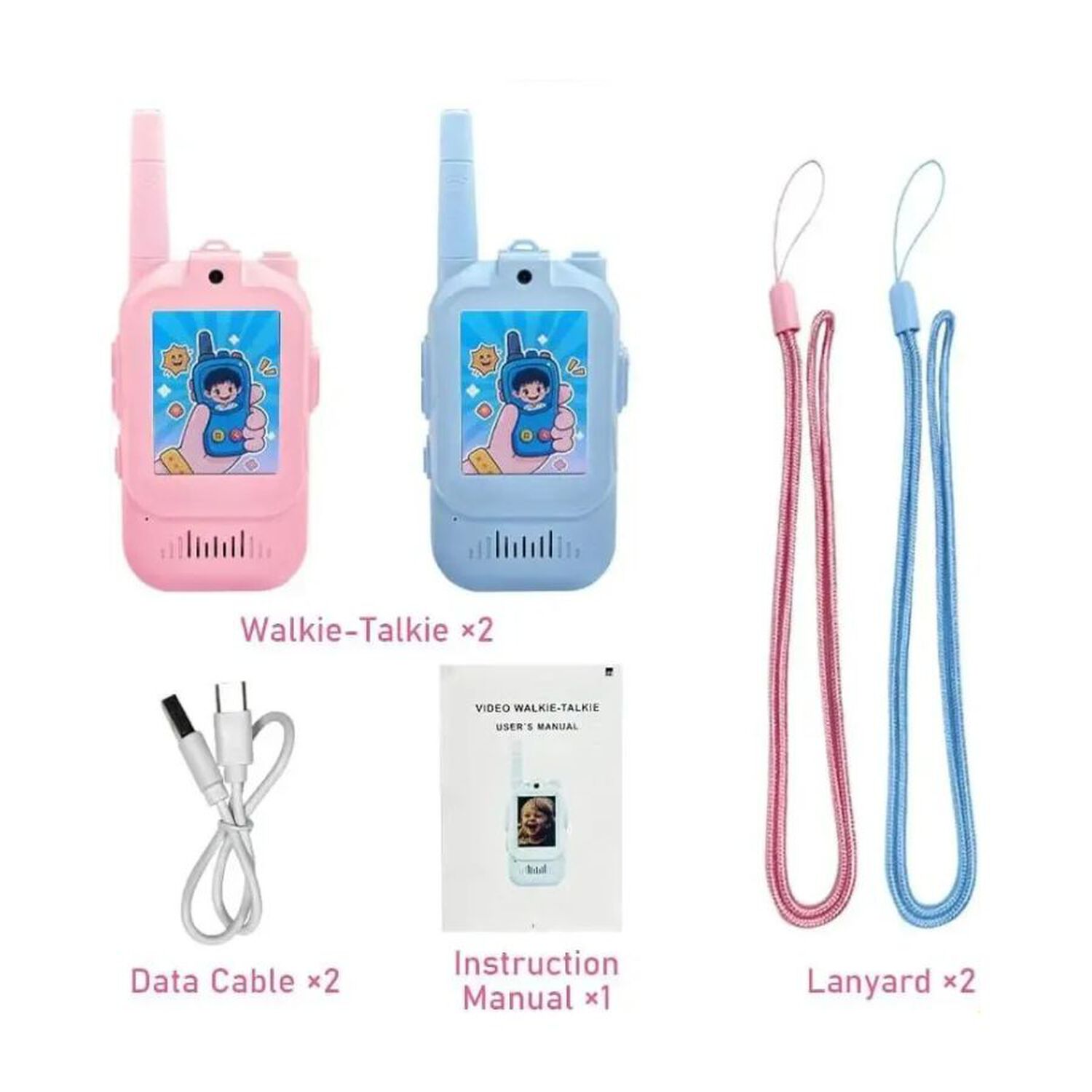 Juguete Walkie Talkie Infantil Con Video Llamada C&aacute;mara image number 3.0
