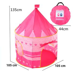 Carpa Tienda Juegos Castillo Para Niños Rosa