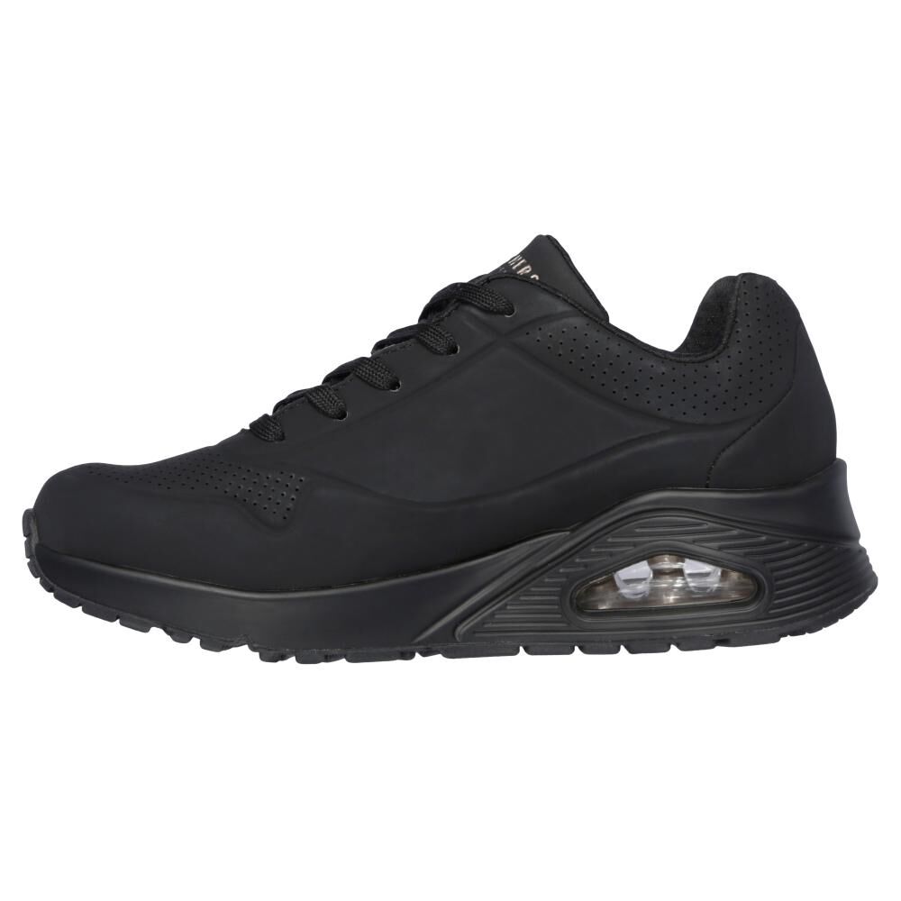 Zapatilla Urbana Mujer Skechers Uno Negro image number 2.0
