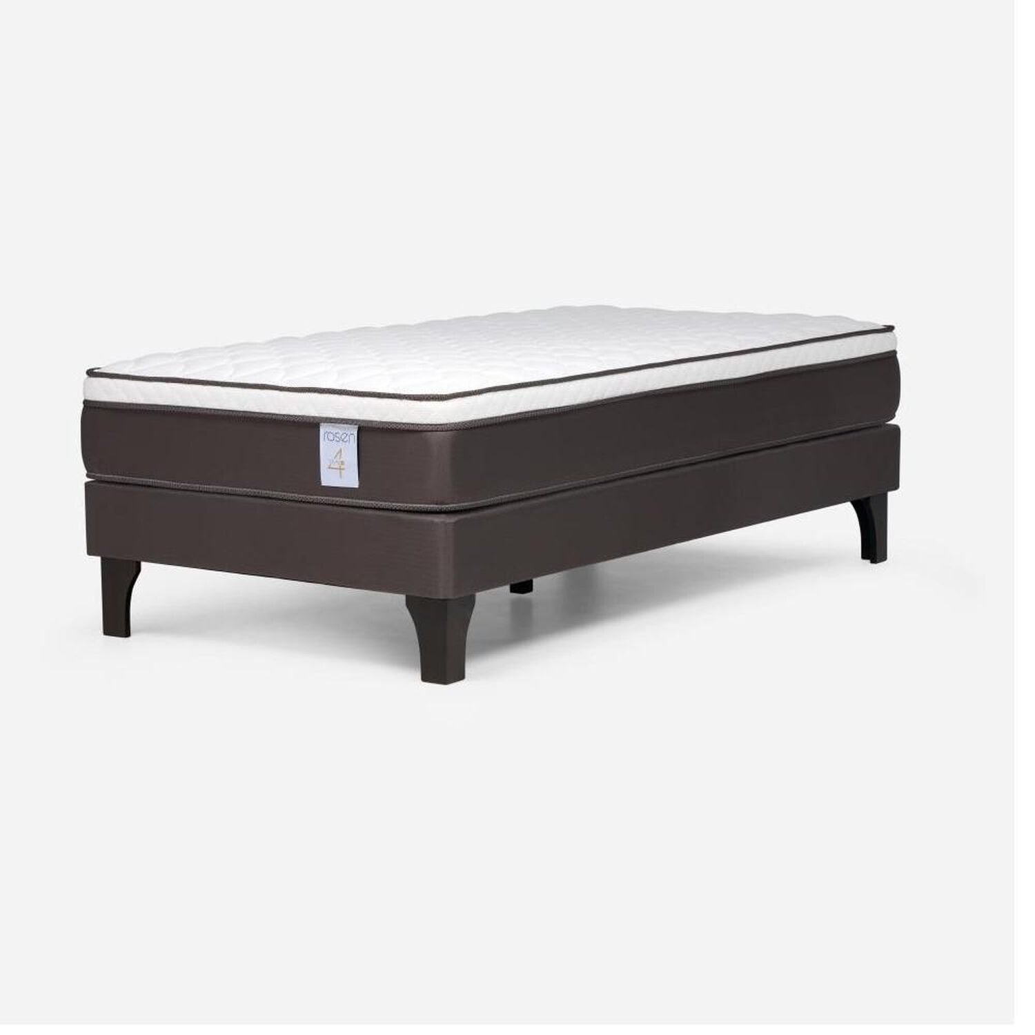 Cama Europea Rosen New Style 4 Plus / 1 Plaza / Base Normal image number 1.0