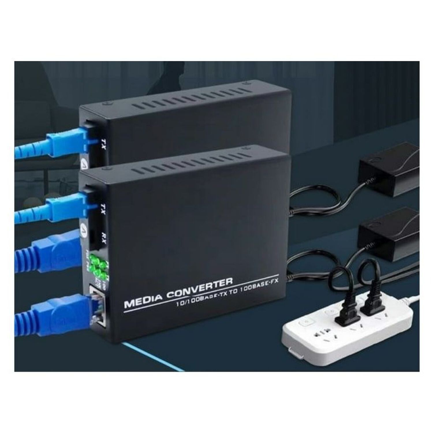 Convertidor De Medios Ethernet A Fibra &Oacute;ptica 1000 Mbps image number 4.0