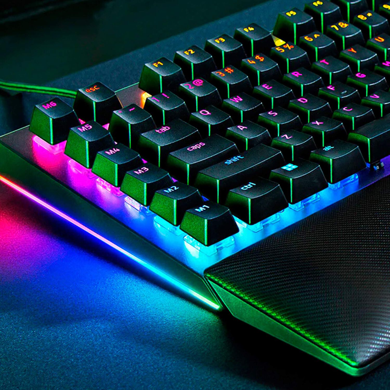 Teclado Gamer Razer Blackwidow V4 Yellow Switch Ingl&eacute;s image number 4.0