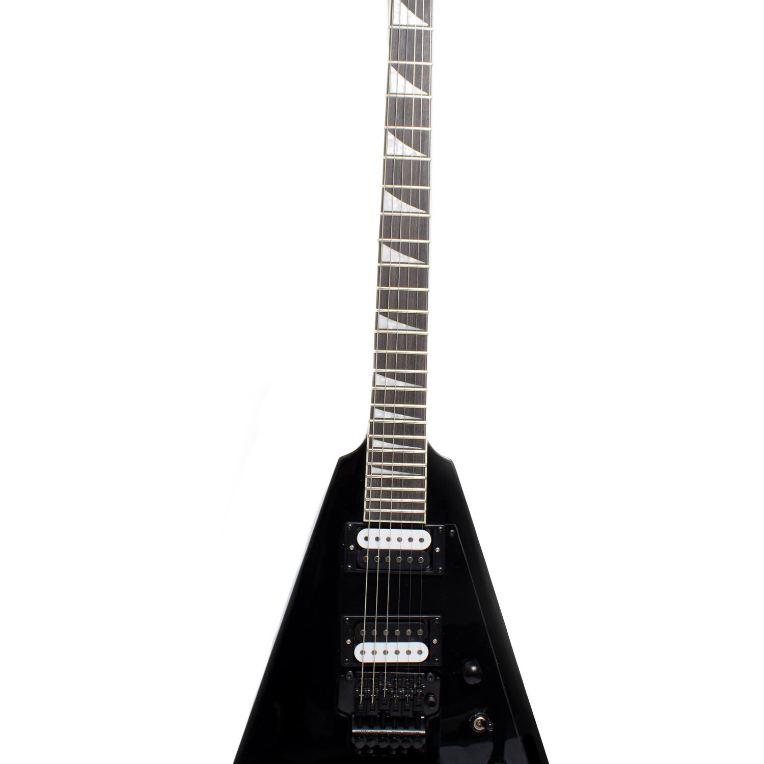 Guitarra El&eacute;ctrica Xgtr Flying V Negra Ve100-bk image number 0.0
