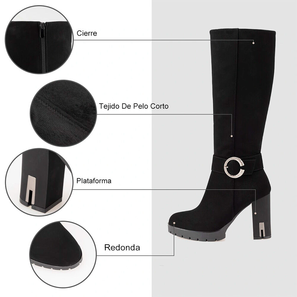 Bota Mujer Salomé Negro Weide image number 5.0