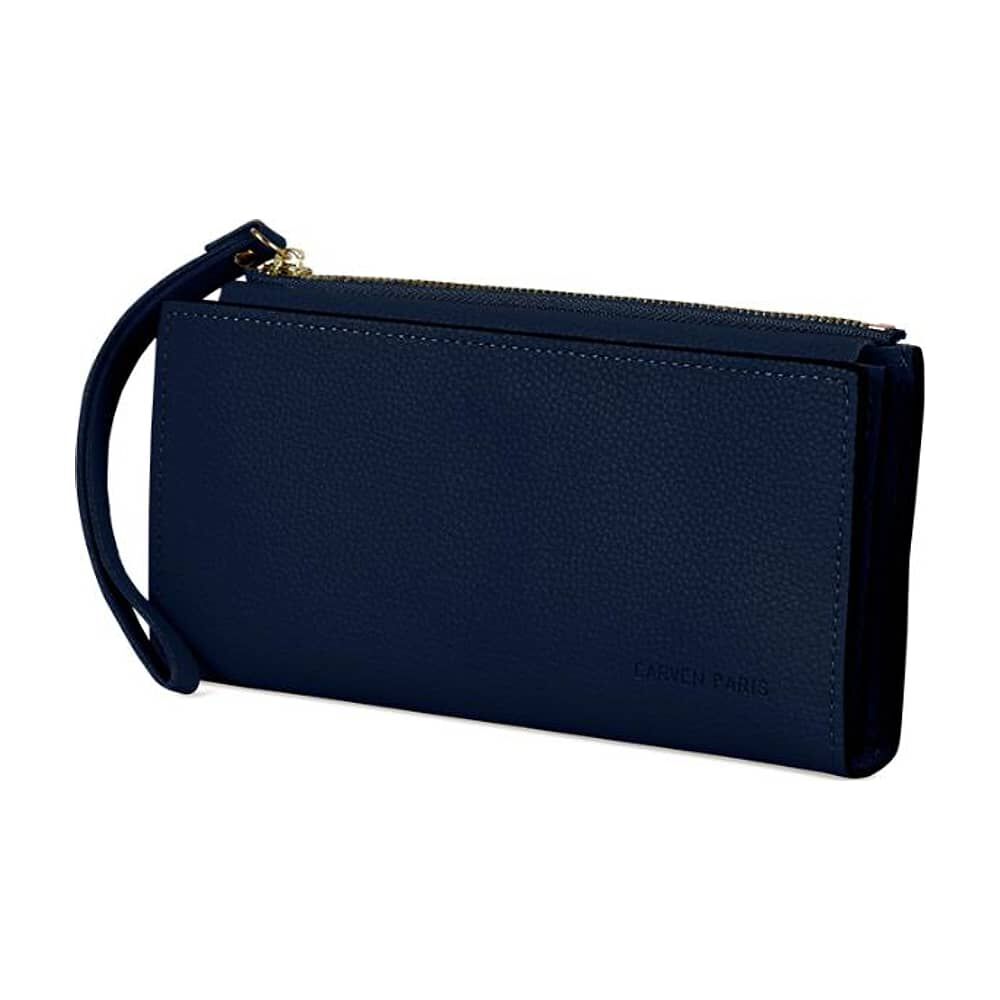 Billetera Mujer Delia Azul Carven image number 0.0