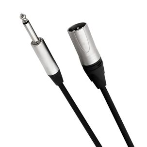 Cable De Audio Xlr Macho A Jack 6,3mm Profesional 10 Metros