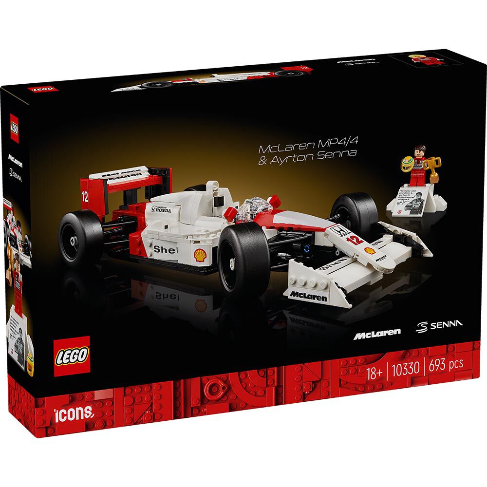 Lego Mclaren Mp4/4 Y Ayrton Senna - 10330 image number 8.0