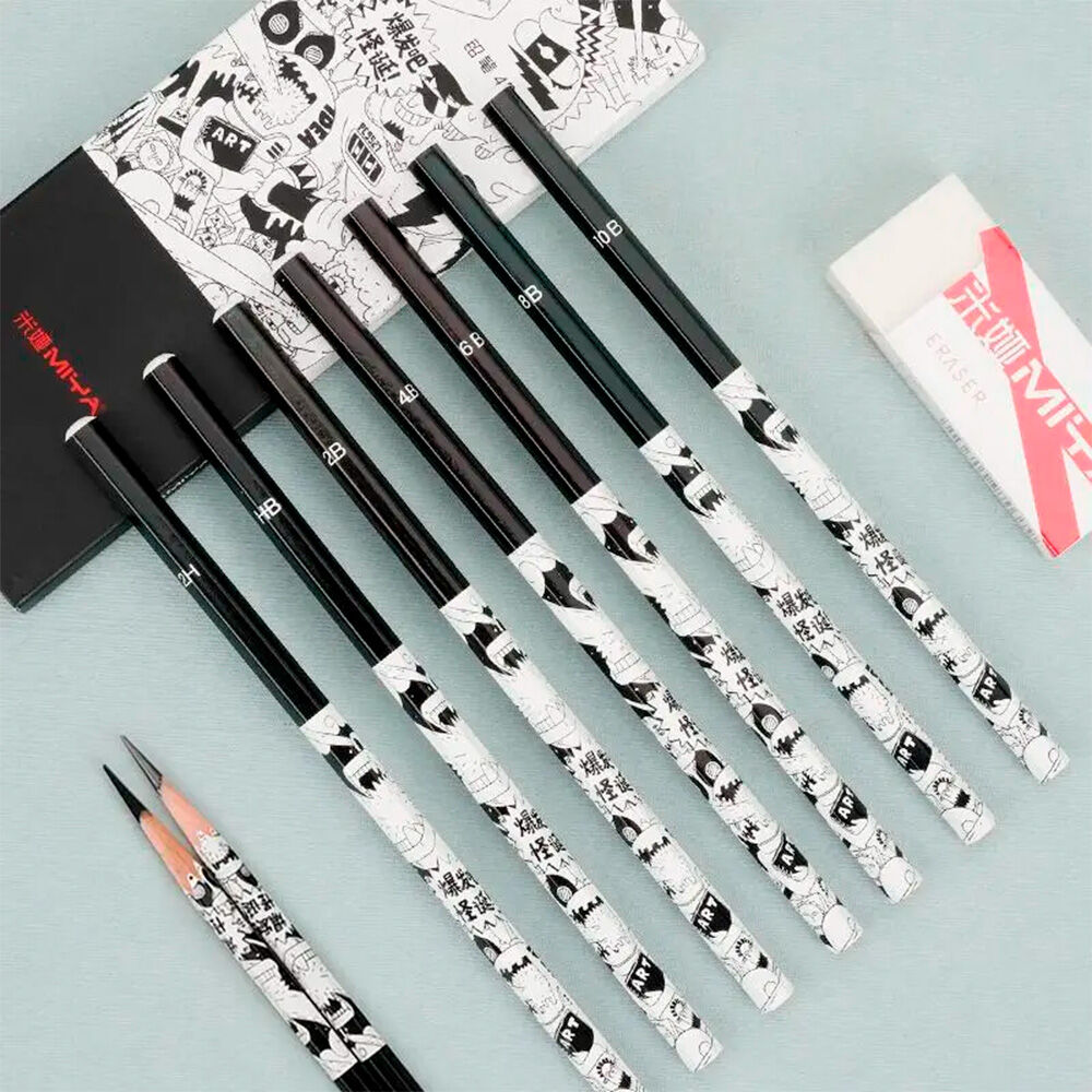 Miya Lápices De Grafito 10b 8 Unidades image number 3.0