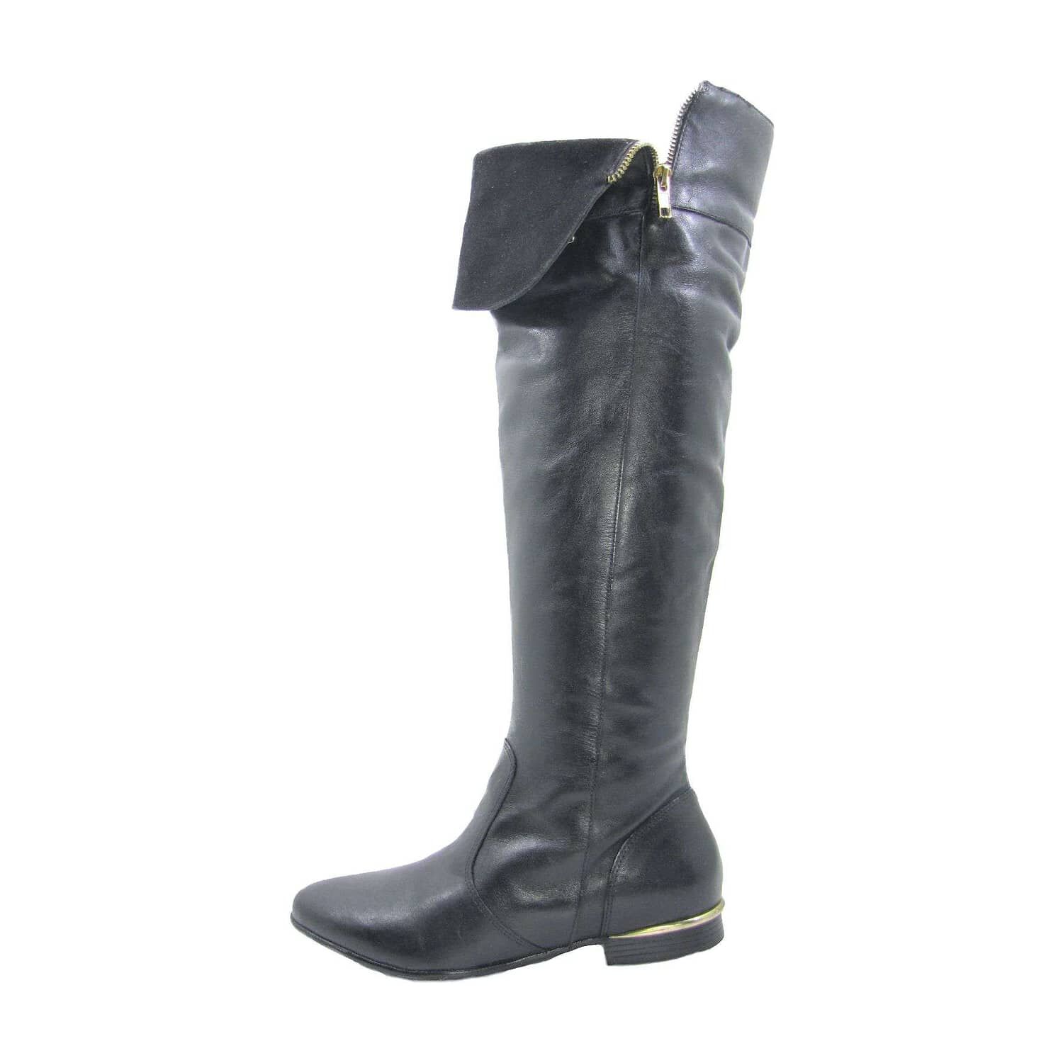 Bota Cuero Negro V&iacute;a Franca Art. 5916015preto image number 0.0