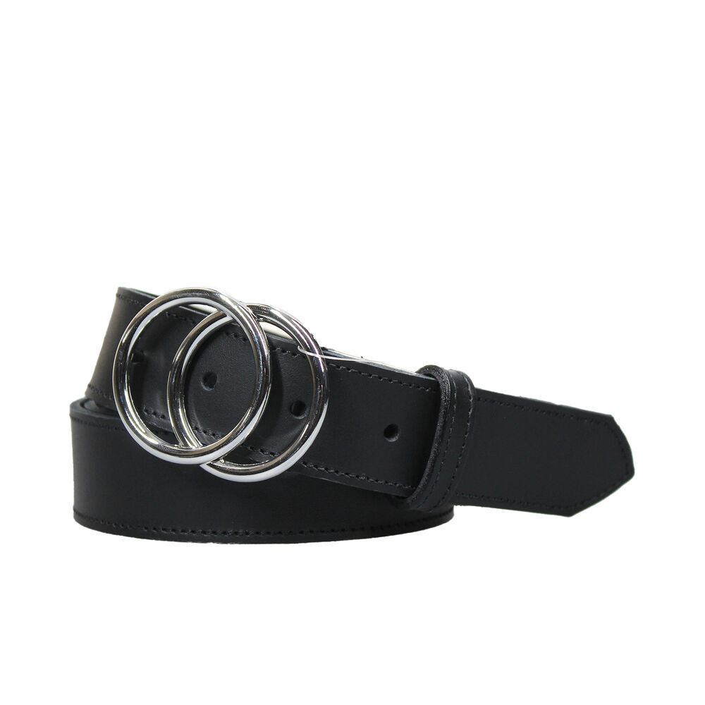 Cintur&oacute;n Malvarrosa Negro image number 0.0