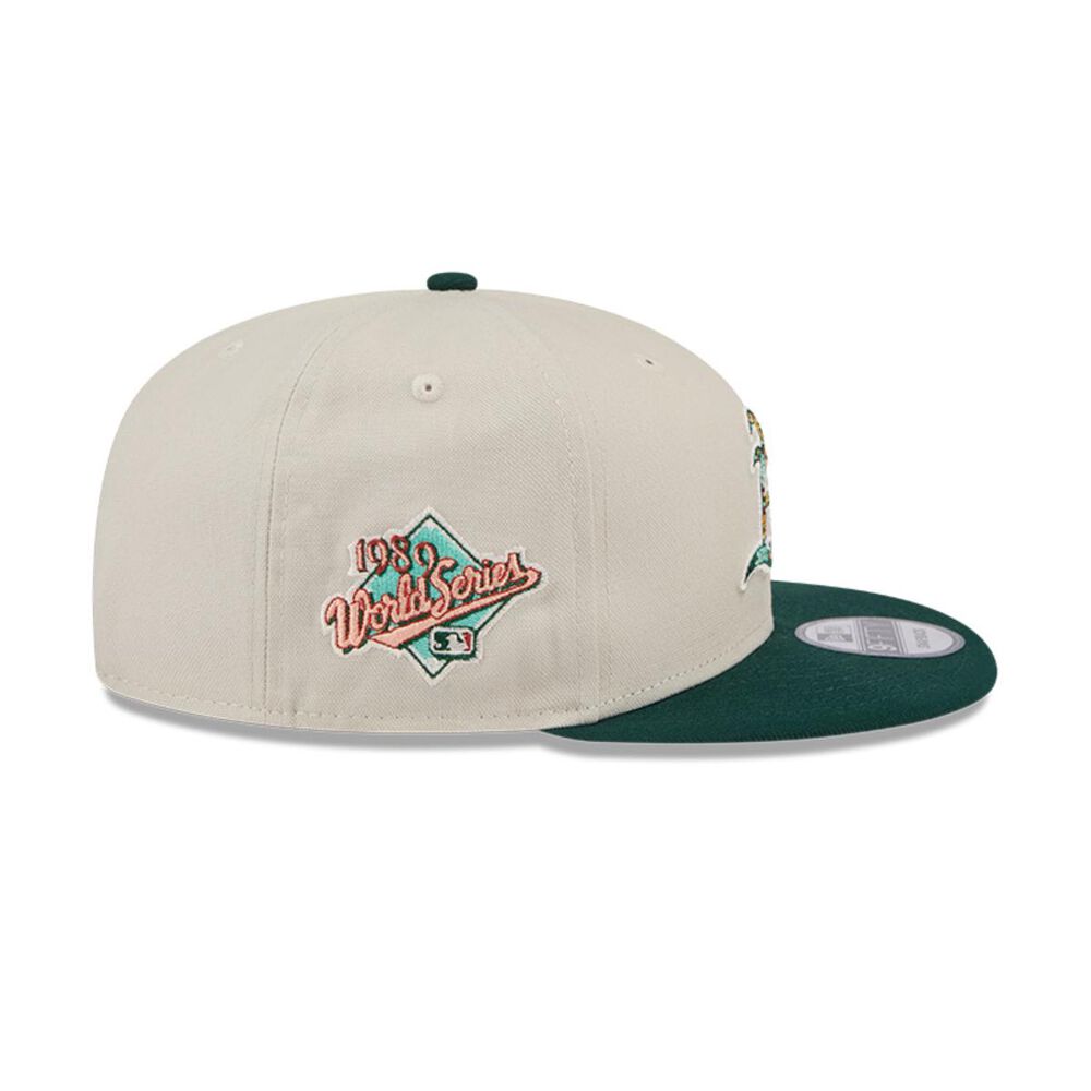 Gorro 9fifty Mlb Oakland Athletics Floral Fill Light Beige image number 3.0