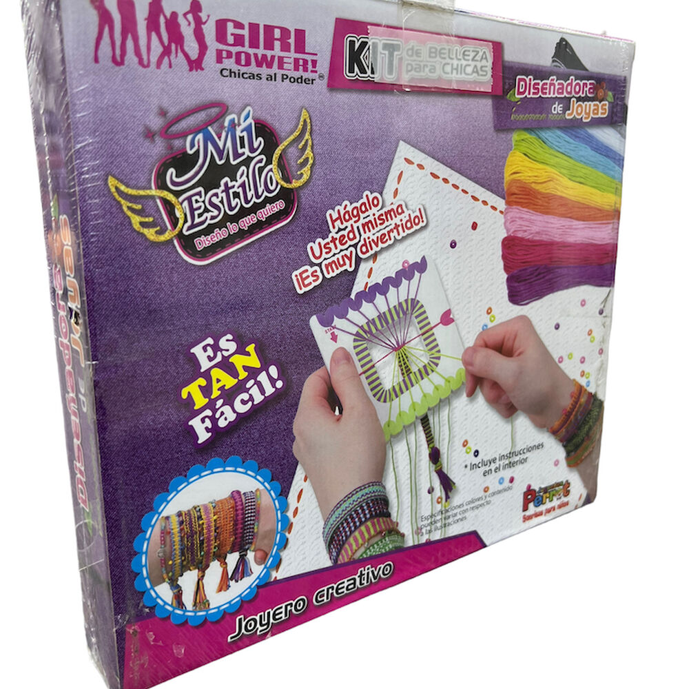 Set De Mostacillas Para Hacer Pulseras Girl Power image number 3.0