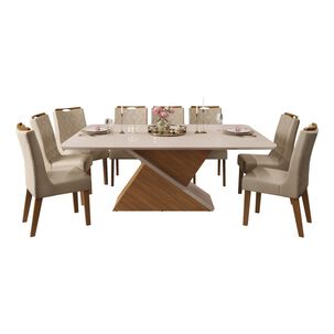 Juego De Comedor Di Poretti Design Stela / 8 Sillas