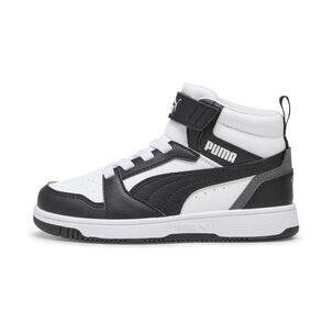 Zapatilla Urbana Ni&ntilde;o Puma Rebound V6 Mid Ac+ Ps Blanco/negro